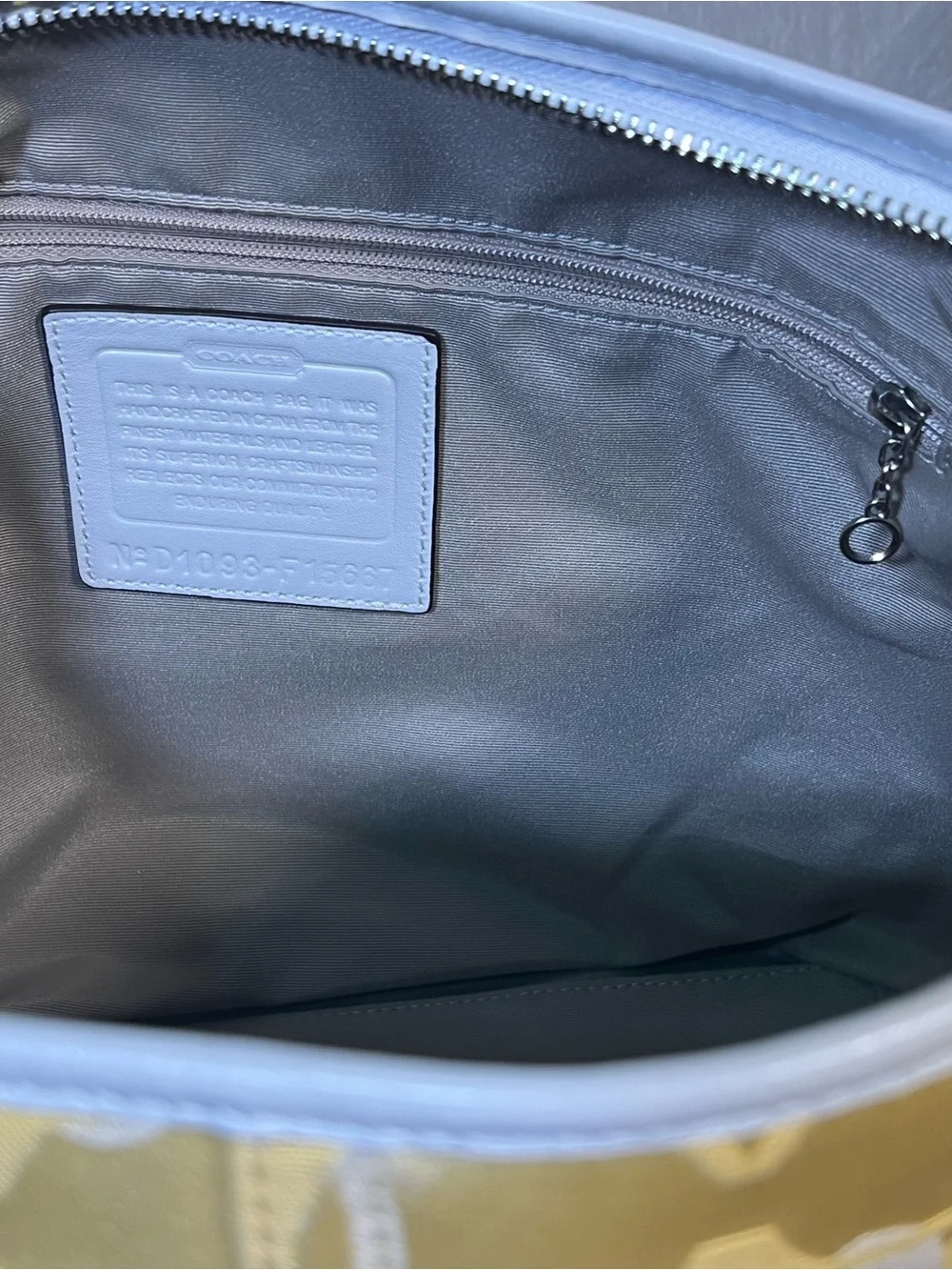 Coach wear modern leather